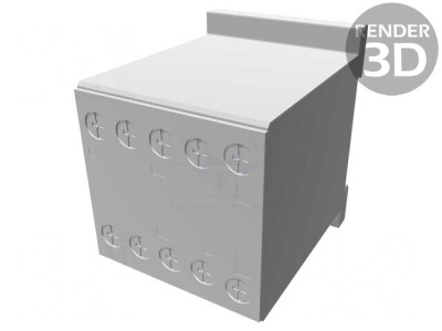 Contactor 3P NO 12VDC 12A BG foto