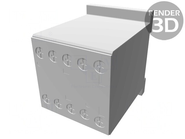 Contactor 3P NO 12VDC 12A BG