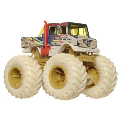 HOT WHEELS MONSTER TRUCK MASINUTA UNIMOG SCARA 1:64 foto