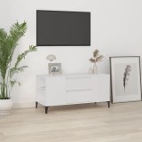 Cumpara ieftin Comodă TV, alb, 102x44,5x50 cm, lemn prelucrat