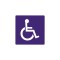 Abtibild &quot;Persoane cu Dizabilitati&quot; Cod: YGT-08 Automotive TrustedCars