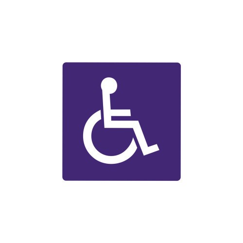 Abtibild &quot;Persoane cu Dizabilitati&quot; Cod: YGT-08 Automotive TrustedCars