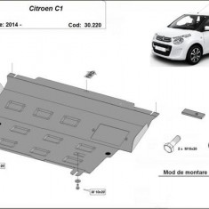 Scut motor metalic Citroen C1 2014-prezent