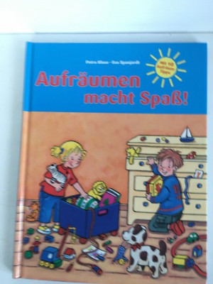 * Carte pentru copii, in limba germana, Aufraumen macht spass? foto