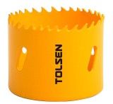 Carota Bi-Metal Tolsen 20mm, Taiere Diverse, Otel HSS M3, Adancime 38mm, Dinti Variabili 4-6TPI, Calitate Makita