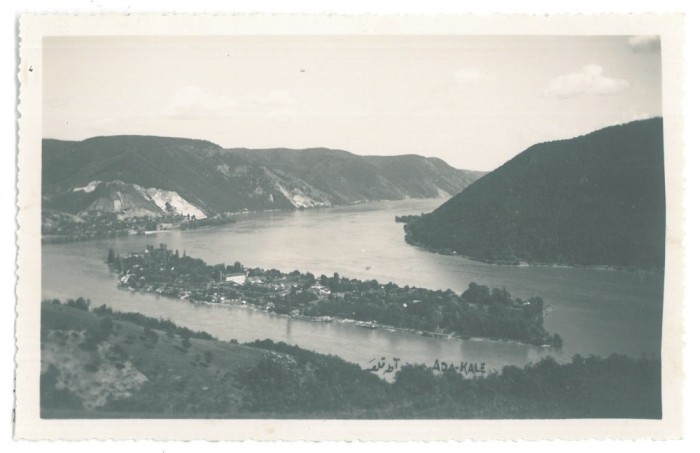 3074 - ADA-KALEH, Danube, Romania - old postcard, real Photo - unused