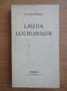 George Calinescu - Lauda lucrurilor