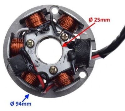 Magnetou Stator Scuter CPI SM SMU SX 50 foto