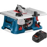 Bosch GTS 18V-216 + GAL 1880 CV - Fierastrau circular de masa fara acumulatori Li-Ion 18 V - Ah 216x30 mm + Incarcator acumulatori