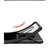 Husa samsung galaxy s9 plus tpu transparent cu margini colorate negru, Flippy