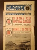 De toate pentru toți, supliment Realitatea ilustrată: 4 numere 1941 (Anul XV, nr. 740, 743, 745, 748)