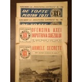 De toate pentru toți, supliment Realitatea ilustrată: 4 numere 1941 (Anul XV, nr. 740, 743, 745, 748)