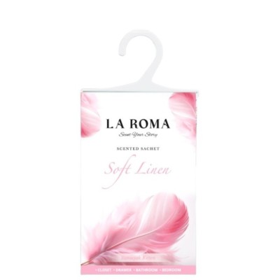 La Roma, Scent Your Story , saculeti parfumati, model Soft Linen foto