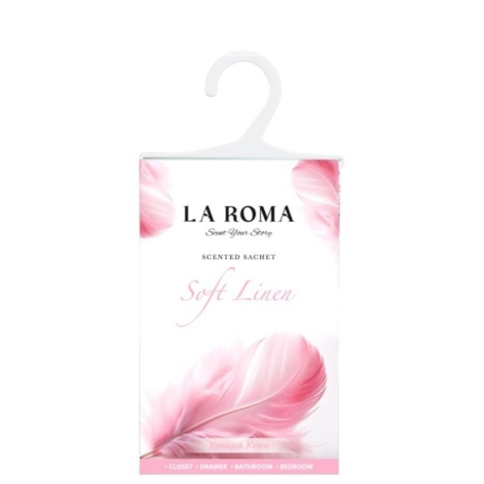 La Roma, Scent Your Story , saculeti parfumati, model Soft Linen