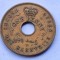 72. Moneda Nigeria 1 penny 1959