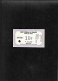 Rar! Argentina tichet 10 centavos Red federal de canjes seria031152