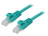 Cabluri Patch U/UTP 6 litat CCA PVC verde 1,5m 26AWG Cablexpert, Gembird