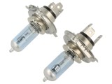 Lampă auto H4 P43t 12V 60/55W alb-albastru BLUE50
