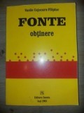 Fonte Obtinere- Vasile Cojocaru-Filipine