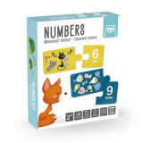 Puzzle educativ Montessori: &Icirc;nvățăm numerele - ***