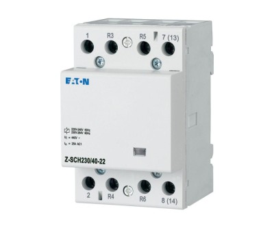 Contactor modular 40A 2ND+2NI 230V Eaton Z-SCH230 40-22 foto