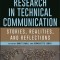 Transnational Research in Technical Communication: Stories, Realities, and Reflections