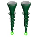 Set 2 Dispozitive cu Panou Solar si Ultrasunete, Anti Cartita, Marmota, Soarece, Sarpe, Popandau, 3 Moduri de Functionare, Acoperire 360&deg;, Rezistenta