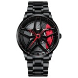 Ceas sport pentru pasionatii auto, moto, atv, ssv, model &quot;gt-borbet 1471&quot;, culoare rosu + negru, AVEX