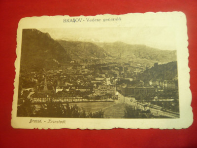 Ilustrata Brasov - Vedere generala 1917 foto