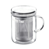 Cana ceai tip infuzor Laica Happy Time, 350 ml, sita inox