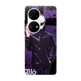 Husa compatibila cu Huawei Nova Y70 model Satoru Gojo Jujutsu Kaisen, Silicon, TPU, Viceversa, Transparent, Carcasa
