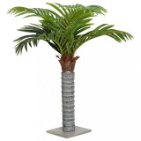 VidaXL Palmier artificial 12 frunze 150 cm verde