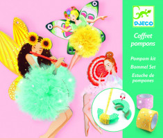 Atelier creativ Djeco, Zane pompom foto