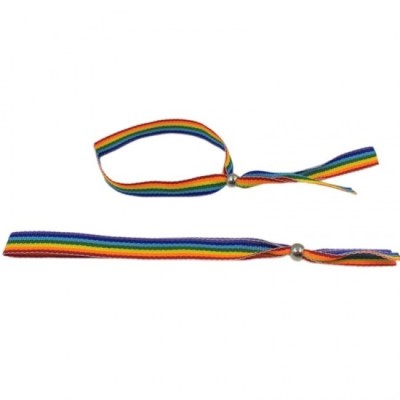 PRIDE - LGBT FLAG SILVER BALL BRACELET foto