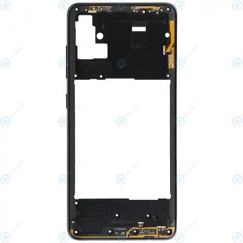 Samsung Galaxy A51 (SM-A515F) Capac mijloc prism crush negru GH98-46128B foto
