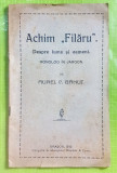 E68-Carte veche Romania Brasov 1913-ACHIM FILARU-Despre Lume si oameni.