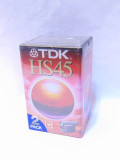 Lot 2 casete caseta video VHS C VHS-C TDK HS45 - 45 minute - sigilate, Altul