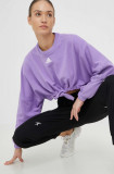 Cumpara ieftin Adidas bluza femei, culoarea violet, neted