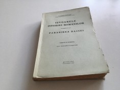 G. POPA-LISSEANU, IZVOARELE ISTORIEI ROMANILOR VOL.IX-X BUCURESTI 1936( IX. VIEATA IMPARATULUI AURELIAN, X. EUTROPIUS- ISTORIA ROMANA PRESCURTATA)