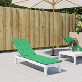 VidaXL Pernă de șezlong, verde, (75 + 105) x50x4 cm