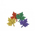 Sticker buretat frunza pentru activitati crafts,8 g