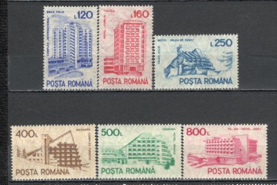 Romania.1991 Hoteluri si cabane fara filigran TR.505 foto