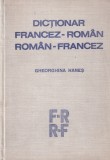 G. Hanes - Dictionar francez-roman, roman-francez (1981)