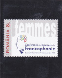 ROMANIA 2017 - CONFERINTA FEMEILOR FRANCOFONE, MNH - LP 2167, Istorie, Nestampilat