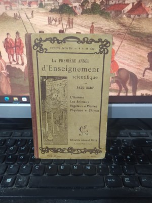 Paul Ebert, La premiere annee d&amp;#039;enseignement scientifique..., Paris 1909, 211 foto