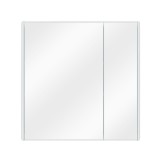 Dulap Baie cu Oglindă și LED SENSEA Easy, 70 x 70 cm, Alb