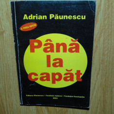Adrian Paunescu -Pana la capat -A treia editie anul 2003