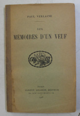 LES MEMOIRES D &amp;#039;UN VEUF par PAUL VERLAINE , 1926 foto