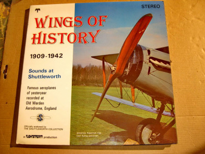 B231-CD Aripile Istoriei-Cantece Aviatie militara Anglia 1909-1942. foto
