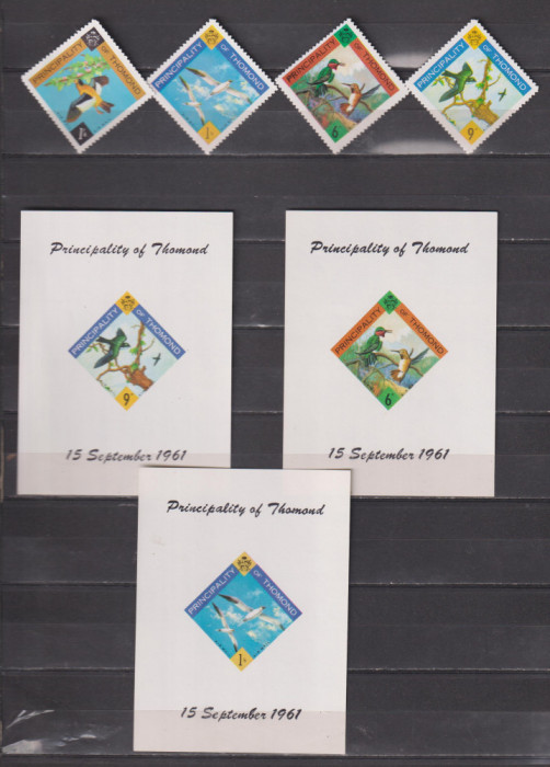 PRINCIPATELE THOMOND 1961 FAUNA PASARI MNH